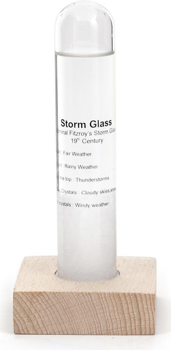 Actual product image Kikkerland Storm Glass