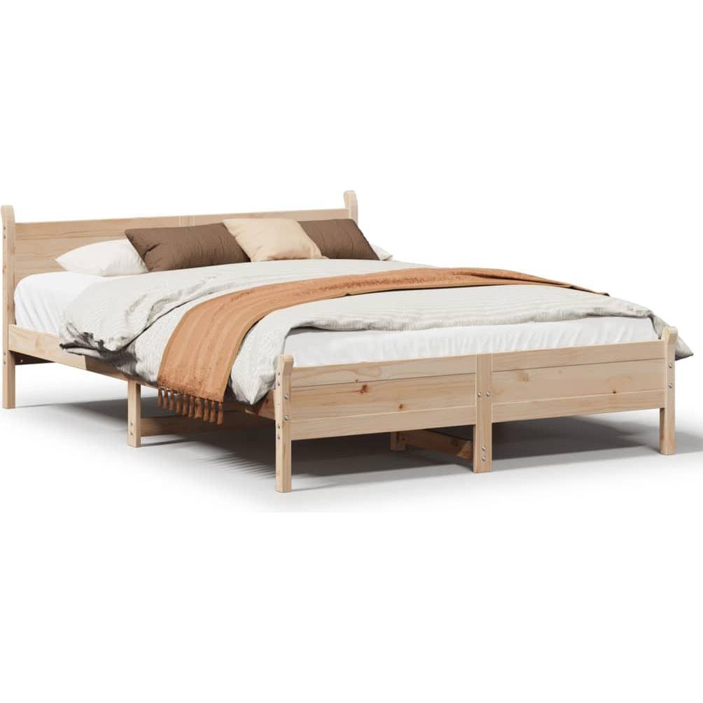 VidaXL, Bett, Bett ohne Matratze (135 x 190 cm)