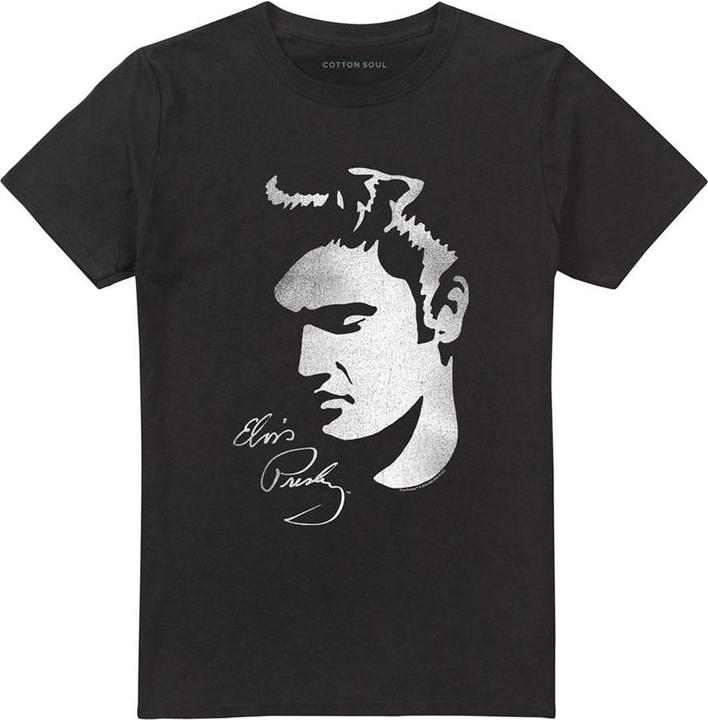 Produktbild Elvis Simple Face TShirt (M)