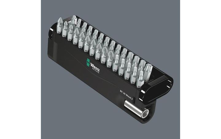 Produktbild Wera Bit-Check 30 Wood 2 (Kreuz Phillips PH M2, Kreuz Pozidriv PZ M1, Kreuz Pozidriv PZ M2, Kreuz Pozidriv PZ M3)