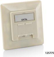 Actual product image equip Professional junction box, flush-mounted (Patch panel)