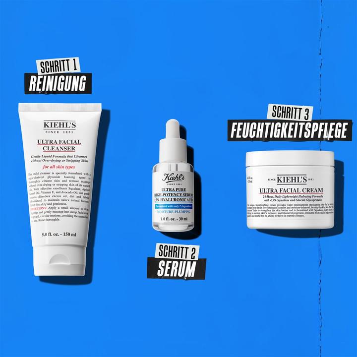 Image du produit Kiehl's Pure Serum Moisture-Plumping Hyaluronic Acid 1.5% (30 ml)