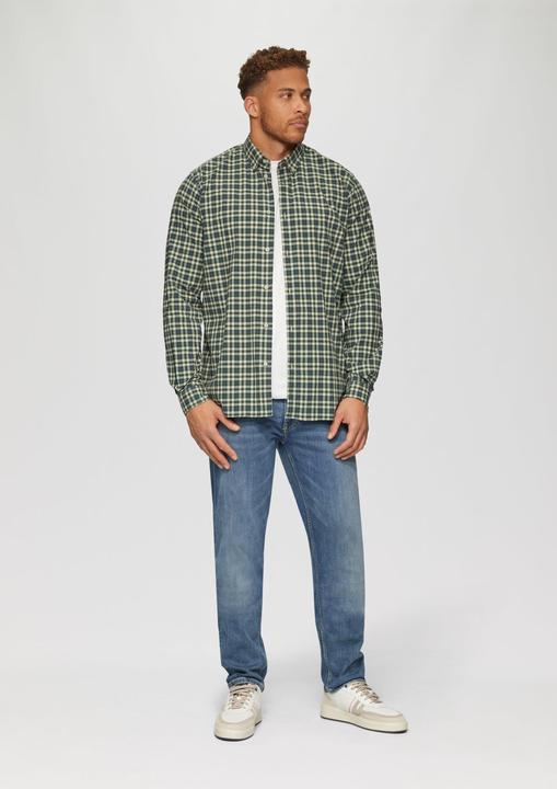 Produktbild s.Oliver Hemd Regular Fit: Hemd aus Baumwollstretch mit Button-Down-Kragen