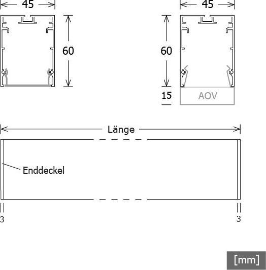 Produktbild LTS LED-Decken-/Pendelleuchte (1740 lm)