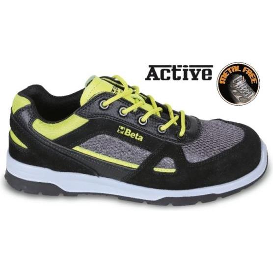 BETA, Scarpe da lavoro, 073140237 7314AF 37 Suède schoen met nylon net en koolstof inzetstukken (S1P, 37)