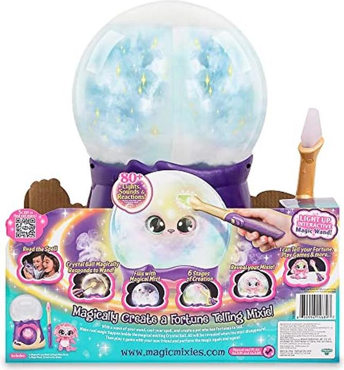 Produktbild Magic mixies Interaktive Zauberkugel mit Lichteffekten, Nebel und sprechender Plüschfigur