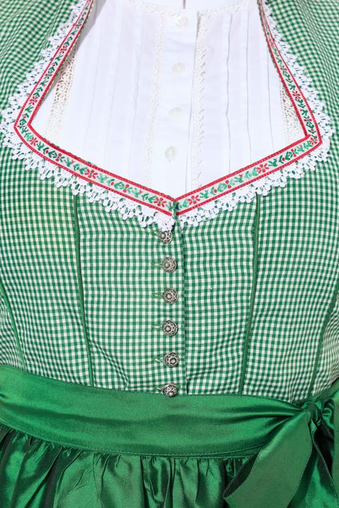 Actual product image Ulla Popken Sweetheart Neckline Sleeveless Dirndl (48)