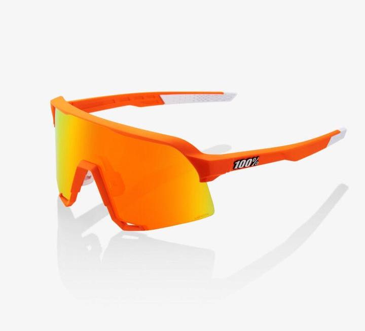 Produktbild 100% S3 Brille Soft Tact Neon Orange (Soft Tact Neon Orange, Hiper Red)
