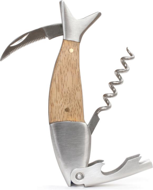 Actual product image Kikkerland Fish Corkscrew (Sommelier knife)