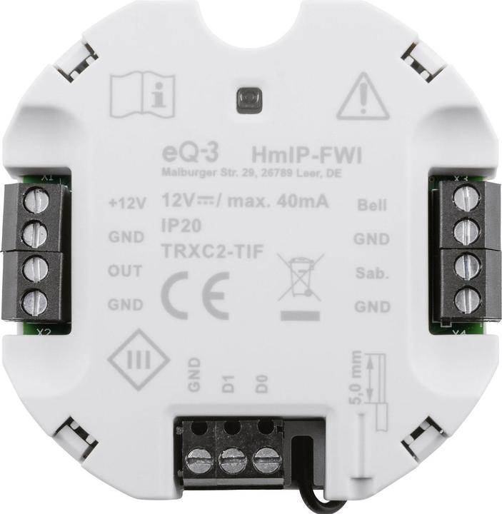 Produktbild Homematic IP Wiegand-Schnittstelle HmIP-FWI (Schaltaktor)