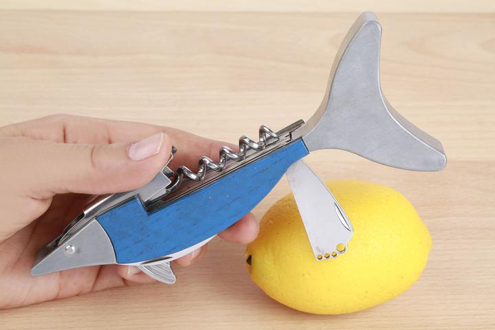 Actual product image Kikkerland Marlin Bar Tool (Lever corkscrew)