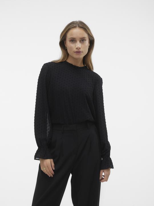 Immagine prodotto Vero Moda Vmemma L/S Dobby O-Neck Top Wvn Exp Top (XS)