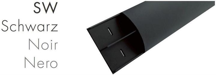 Actual product image Multibrackets Aluminum cable angle cable channels (Cable hole, 1 cm)