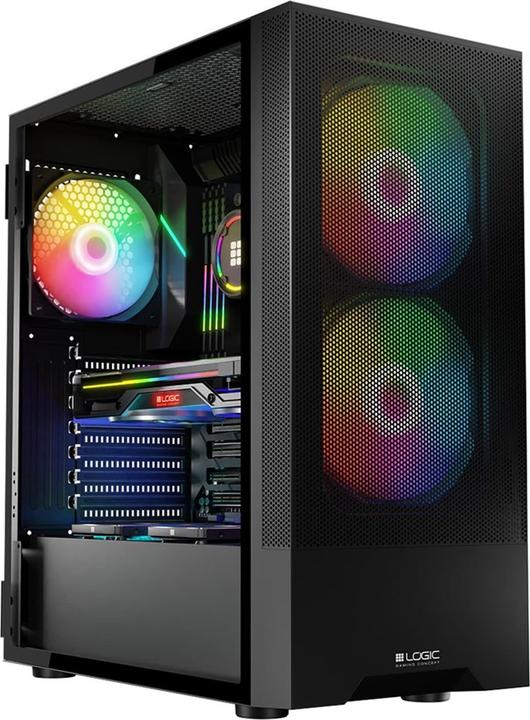 Image du produit Logic ARYA ARGB MINIDI Boîtier USB 3.0 noir (ATX)
