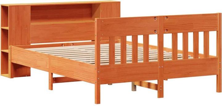 Image du produit vidaXL Bett mit Regal (150 x 200 cm)