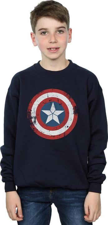 Produktbild Captain America Civil War Distressed Shield Sweatshirt Jungen (116)