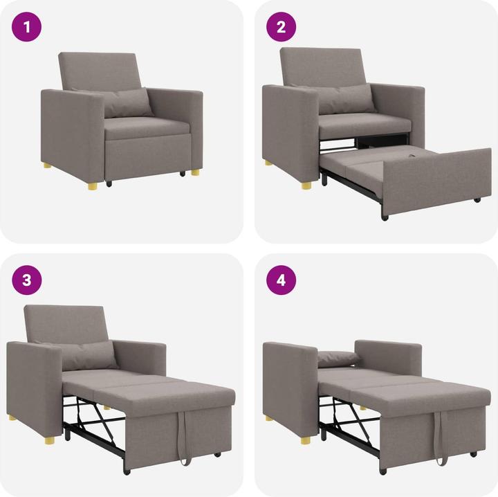 Produktbild vidaXL Klappsofas (1-Sitzer)