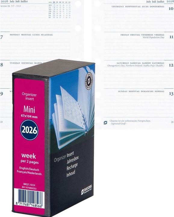 Produktbild Succes mini Inhalt (Deutsch, Französisch, Niederländisch, Englisch)