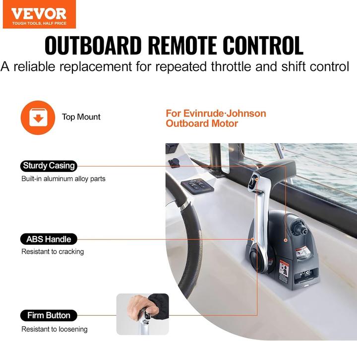 Actual product image Vevor Boat Throttle Control Box