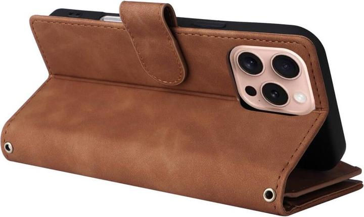 Produktbild Cover-Discount iPhone 16 Pro - Brieftaschen Hülle mit Umhängeband (Apple iPhone 16 Pro)