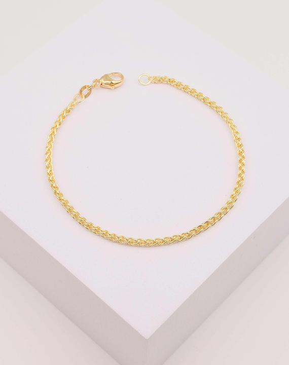 Image du produit Muau Tresse (19 cm, Or jaune 750/18K)