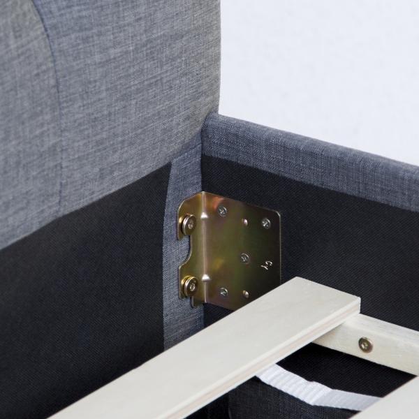 Produktbild Homestyle4u Polsterbett (160 x 200 cm)