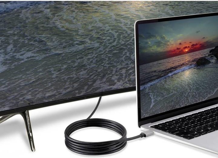 Immagine prodotto Renkforce Cavo di collegamento da USB C a Displayport 8K, 2 m (2 m, DisplayPort, 1.4)