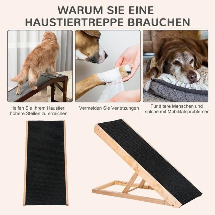 Image du produit Jamb Hunderampe Katzentreppe (Chat, Petit animal, Chien, Pliable)