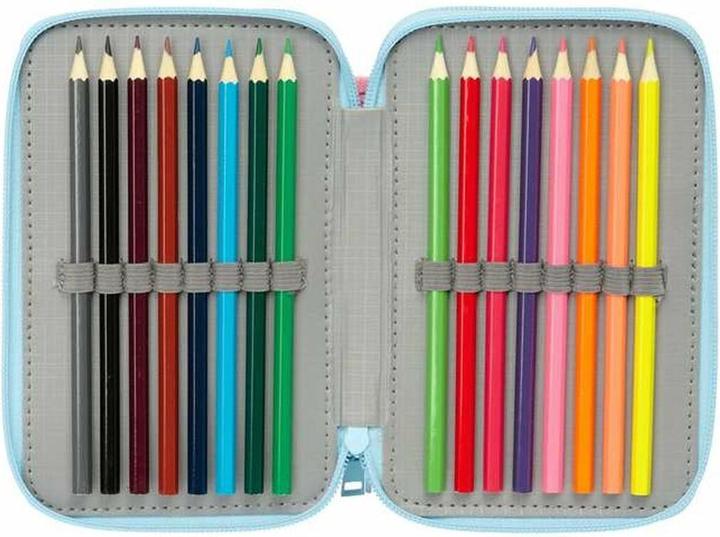 Image du produit Peppa Pig Dreifaches Federmäppchen Blau 12,5 X 19,5 X 5,5 Cm 37 Stücke