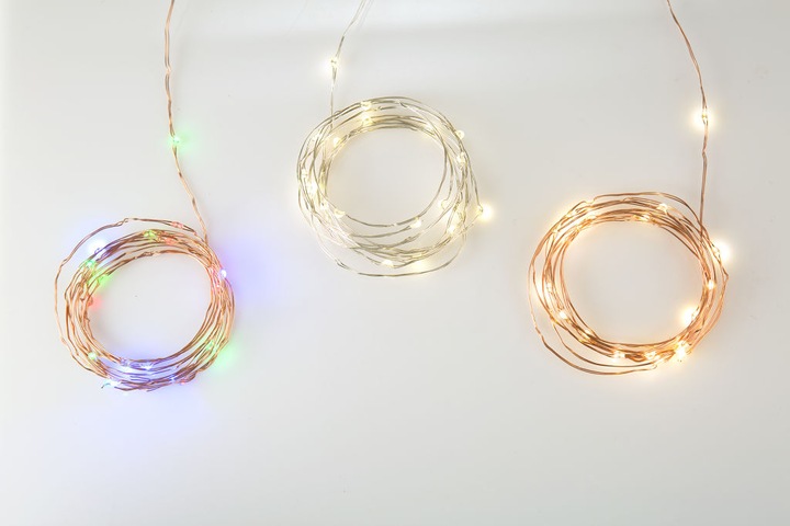 Image du produit Kikkerland Lumières de cuivre (1.80 m)