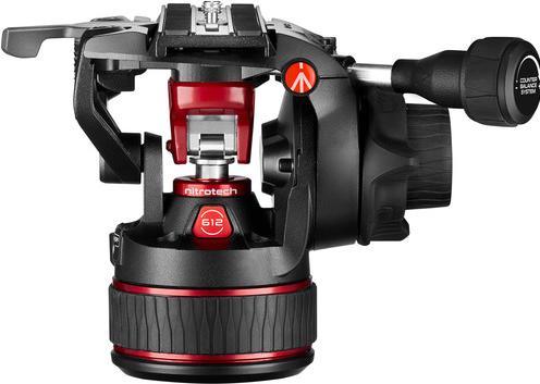 Actual product image Manfrotto 612 & Alu Fast Twin MS (Metal)