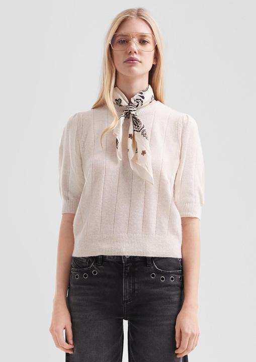 Actual product image s.Oliver Strickpullover Weicher Kurzarm-Strickpullover (M)