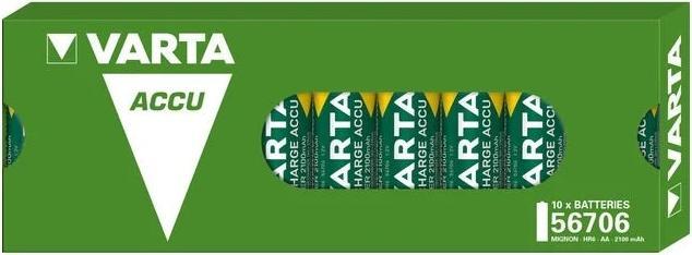 Productafbeelding Varta Langlevende Accu (10 Pcs., AA, 2100 mAh)
