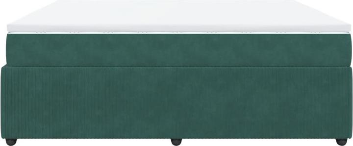 Produktbild vidaXL Bo x springbett mit Matratze 180 x 200 cm Samt (180 x 200 cm)