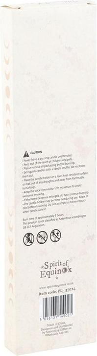 Actual product image Something Different Moon Phases Taper Candle (Pack of 3) (3 pcs.)