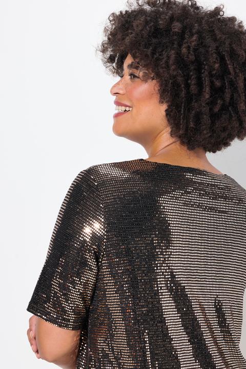 Actual product image Angel of Style A-line t-shirt with sequin look (48)