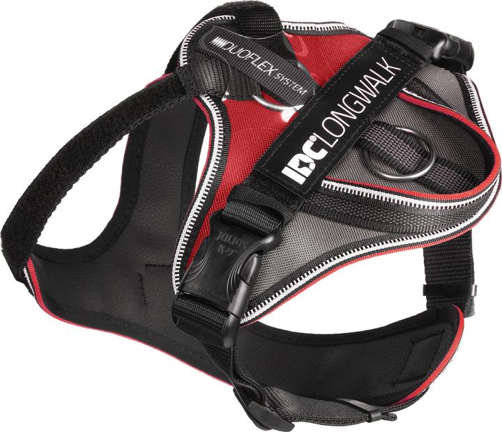 Produktbild Julius-K9 K9 IDC Longwalk - rød-grå, XS (XS, Hund, Hundesport)