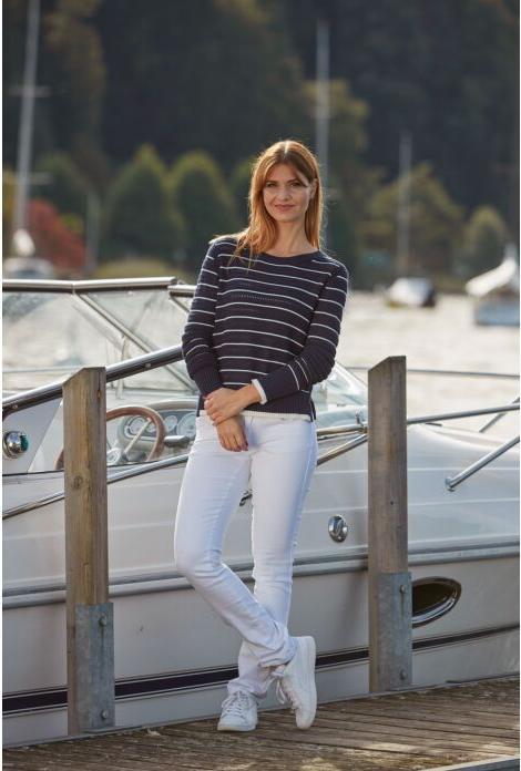 Produktbild Artime Damen Pullover mit Ajourmuster (M)