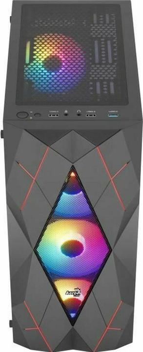 Actual product image AeroCool Volcan-G-BK-v1 (ATX, mATX, Mini-ITX)