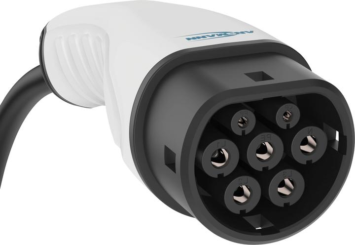Actual product image Ansmann 1900-0120 Car Charging Cable 22kW Type2 7,5m (Type 2, 22 kW, 7.50 m)