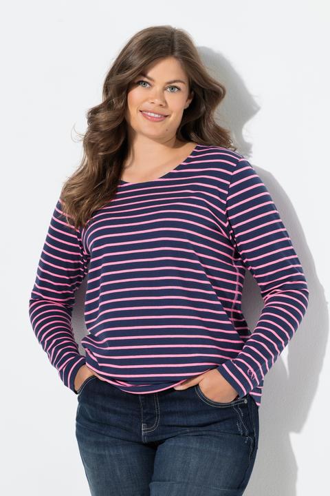 Produktbild Laurasøn Ringelshirt, Langarm, Rundhalsausschnitt (48)