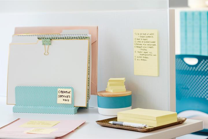 Actual product image Post-it Super Sticky (76 x 127 mm)