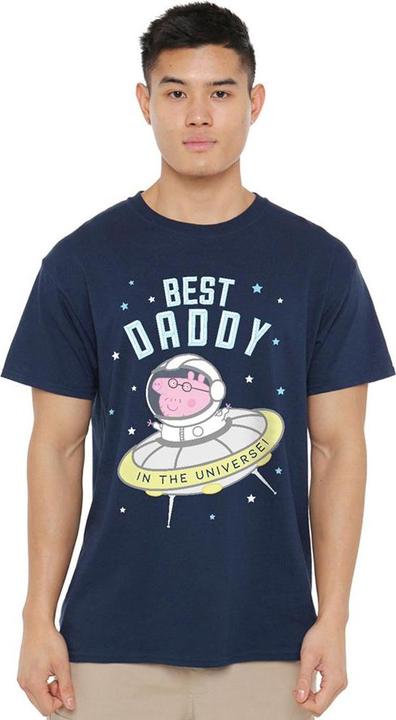 Image du produit Peppa Pig - T-shirt BEST DADDY PIG IN THE UNIVERSE - Adulte (XL)