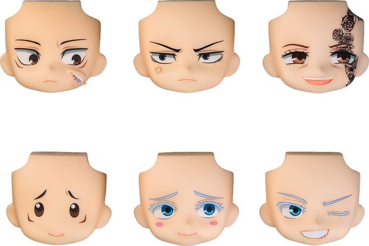 Actual product image Good Smile Company Set for Nendoroid action figures Face Swap Jujutsu Kaisen 01