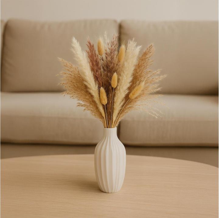 Produktbild Relaxdays 144x Pampasgras (41 cm)