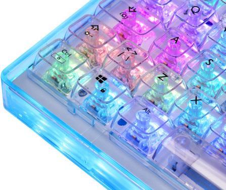 Actual product image Deltaco Gaming Gaming keyboard GAM-160-T-CH White, keyboard layout (CH, Cable)