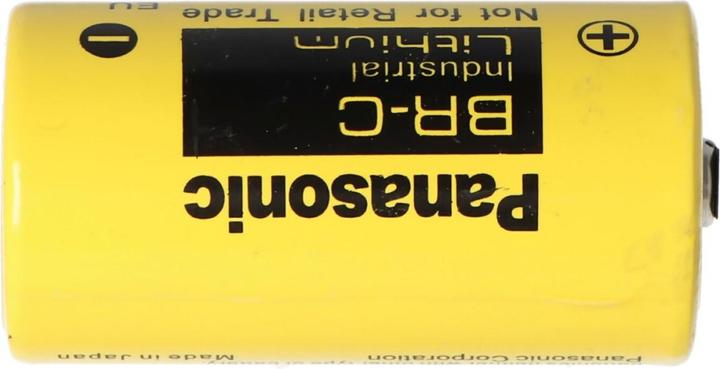 Actual product image Panasonic Akku BR-C Lithium Batterie Baby mit Lötfahnen in U-Form (1 pcs., Device specific, 5000 mAh)
