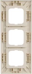 Actual product image Busch-Jaeger Frame 3-fold ivory/ws 1723-832