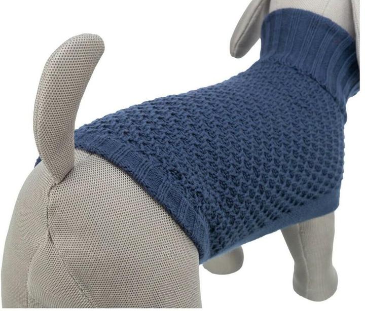Actual product image Trixie Jumper Norwood XS, 27 cm, dark blue (XS, Dog jumper)