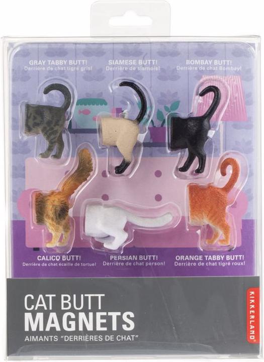 Actual product image Kikkerland Cat Butt (6 x)